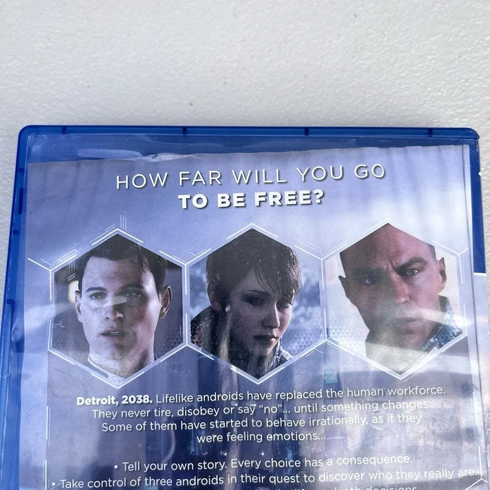 Detroit: Become Human PS4 - Sony PlayStation 4 Pre-owned Works Tested